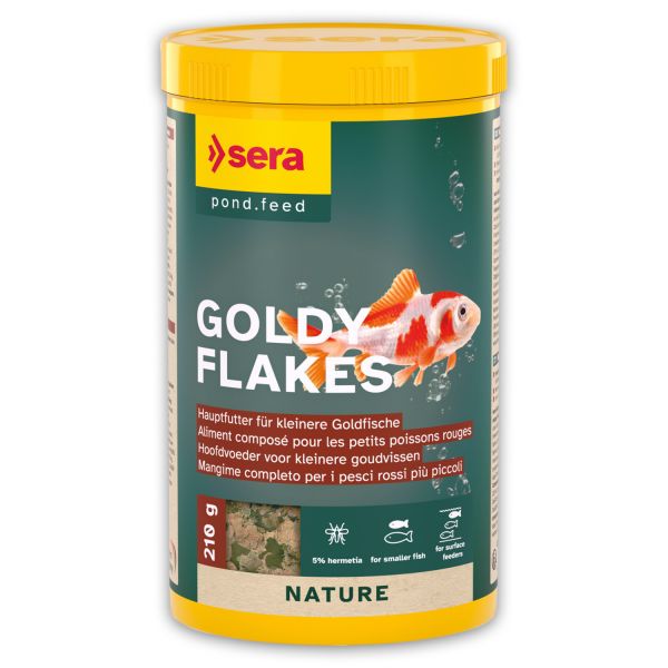 sera Goldy Nature Flockenfutter 1000ml