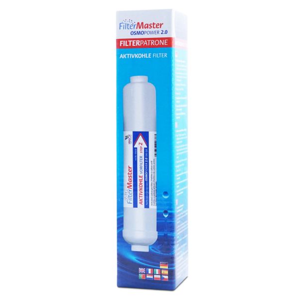 FilterMaster Aktivkohle Filter Osmose- Ersatzpatrone