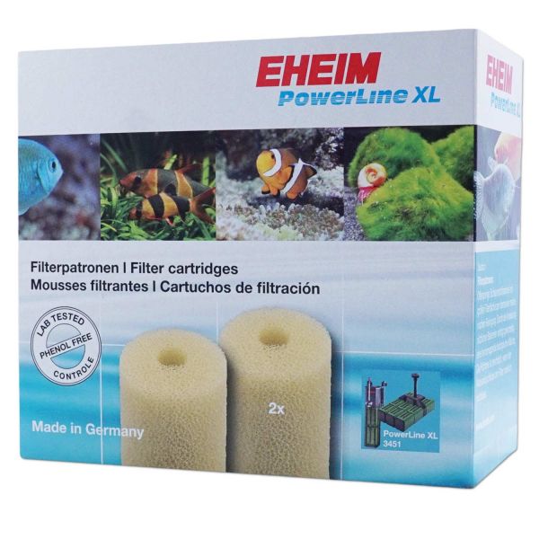EHEIM Filterpatrone (2615510) PowerLine XL (2252) (2Stück)
