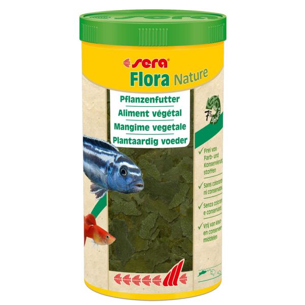 sera Flora Nature Flockenfutter