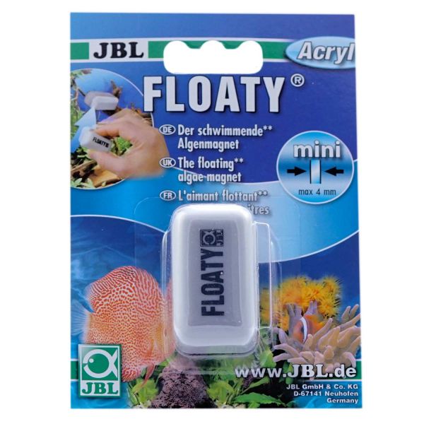 JBL Floaty mini Acryl/Glas - Schwimmender Scheibenmagnet