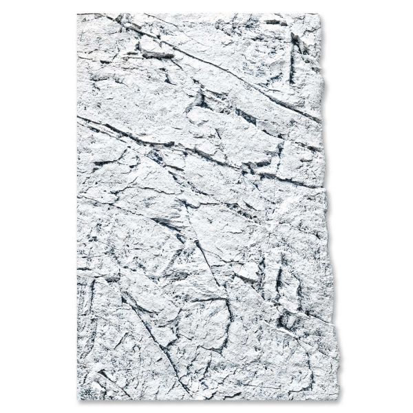Back to Nature White Limestone 80 Slimline Rückwand H: 80 cm